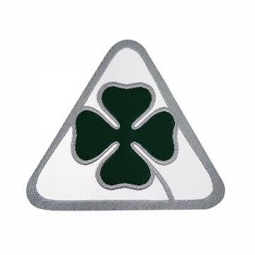 QUADRIFOGLIO STICKER PATCH 75 MM